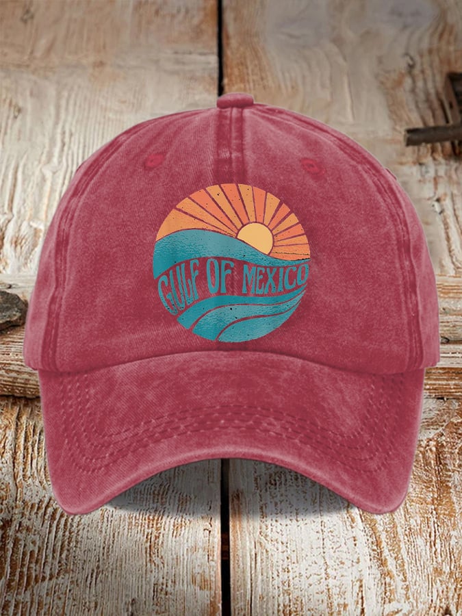 Unisex Gulf Of Mexico Print Hat