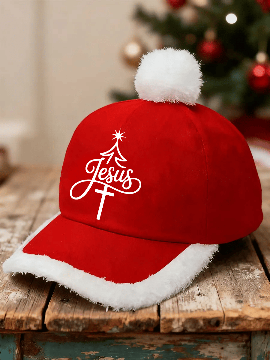Unisex Christmas Faith Plush Hat