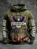 Men's 250th Anniversary of the Founding of the United States Hoodie