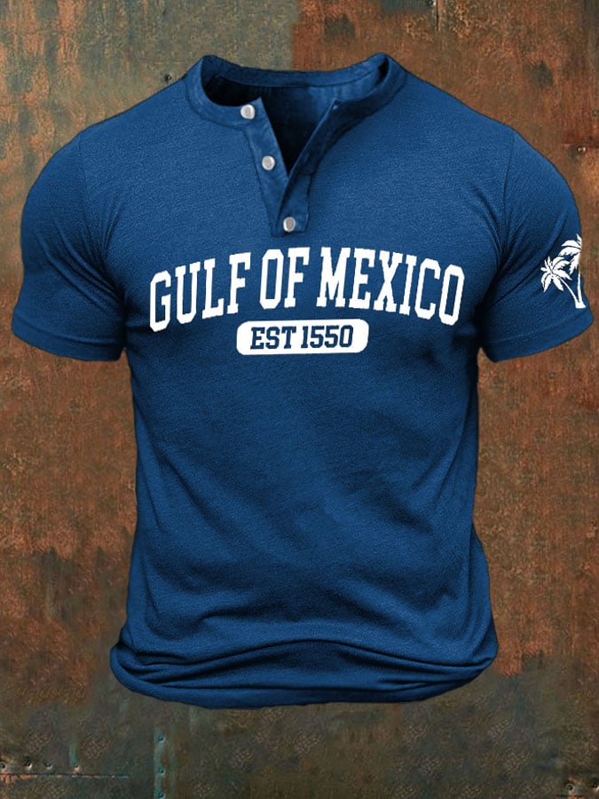 Men's Gulf Of Mexico Print T-Shirt