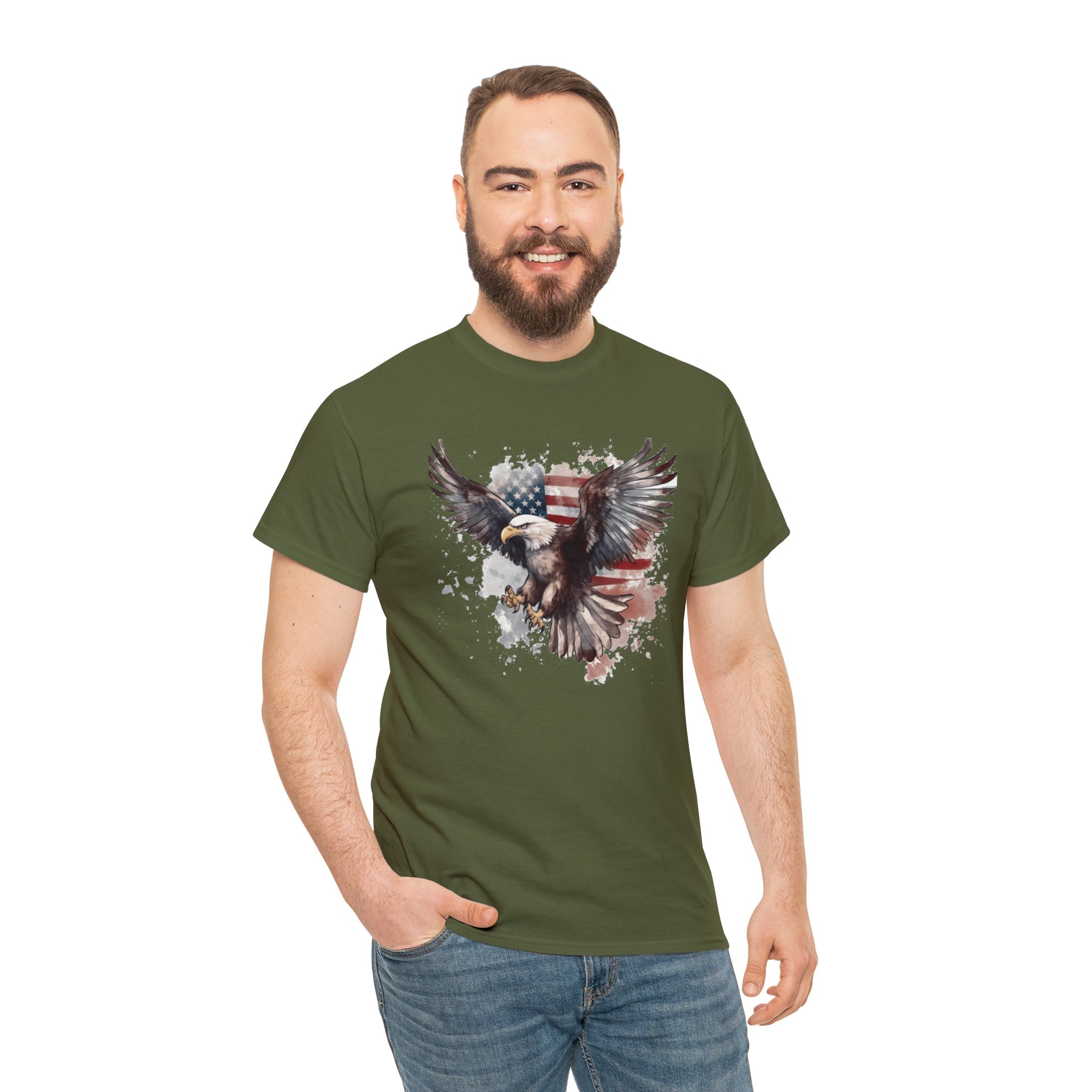 Freedom Eagle in Flight Unisex T-Shirt