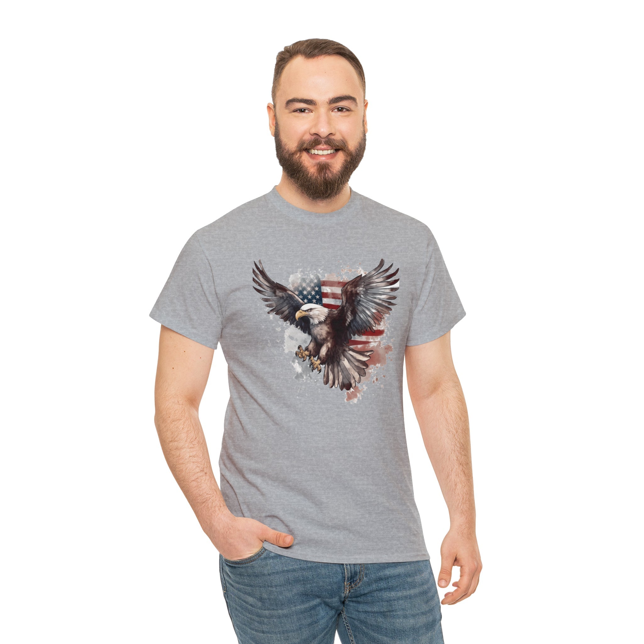 Freedom Eagle in Flight Unisex T-Shirt