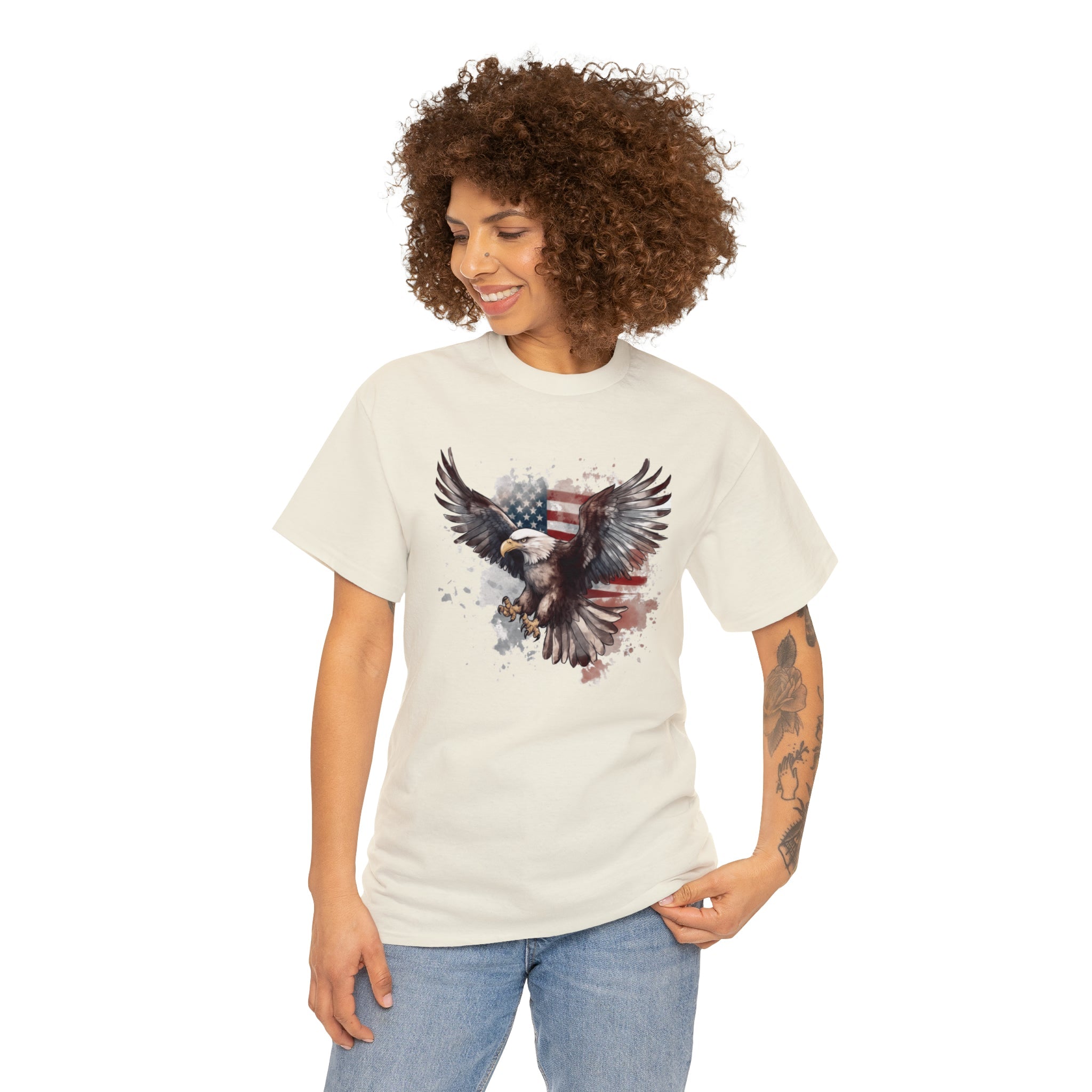 Freedom Eagle in Flight Unisex T-Shirt