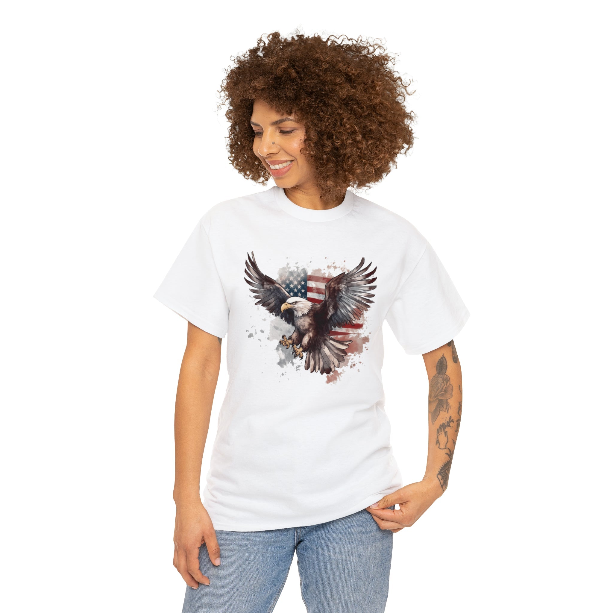 Freedom Eagle in Flight Unisex T-Shirt