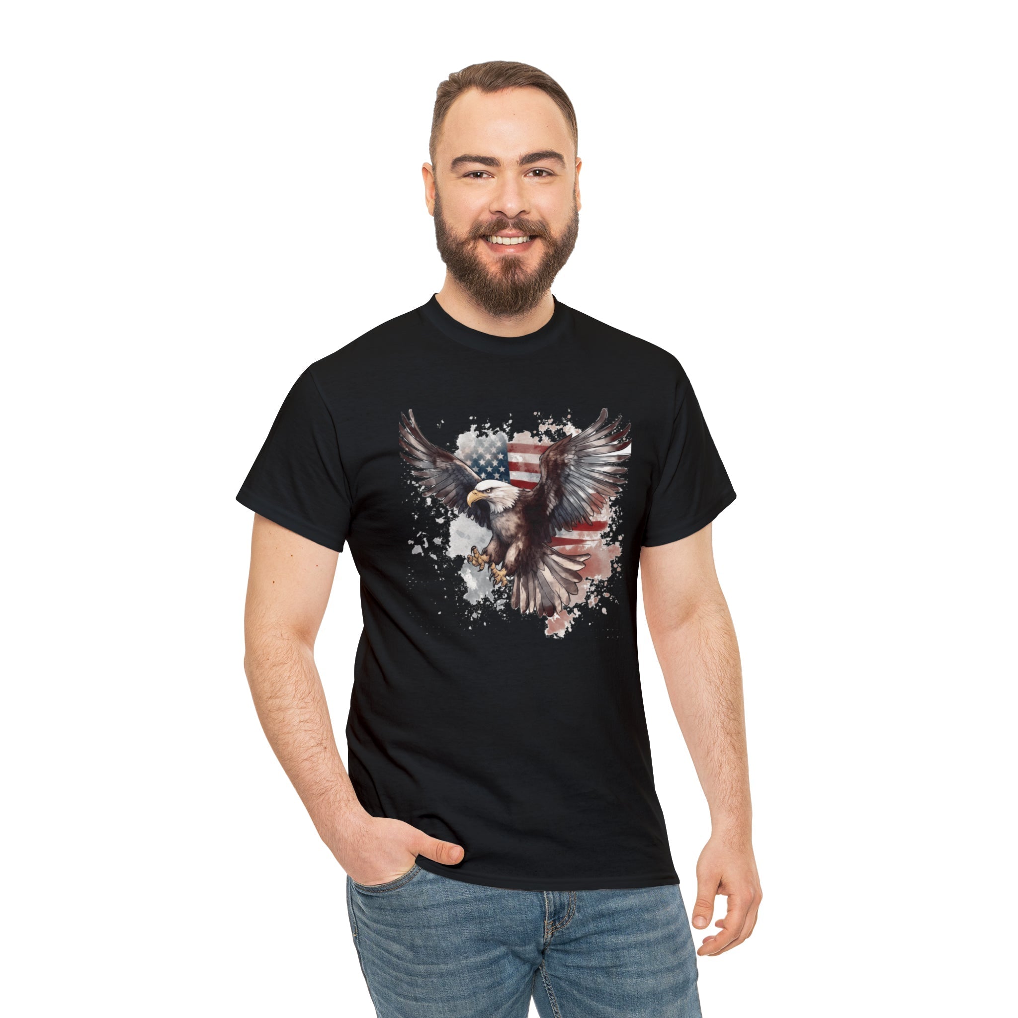 Freedom Eagle in Flight Unisex T-Shirt