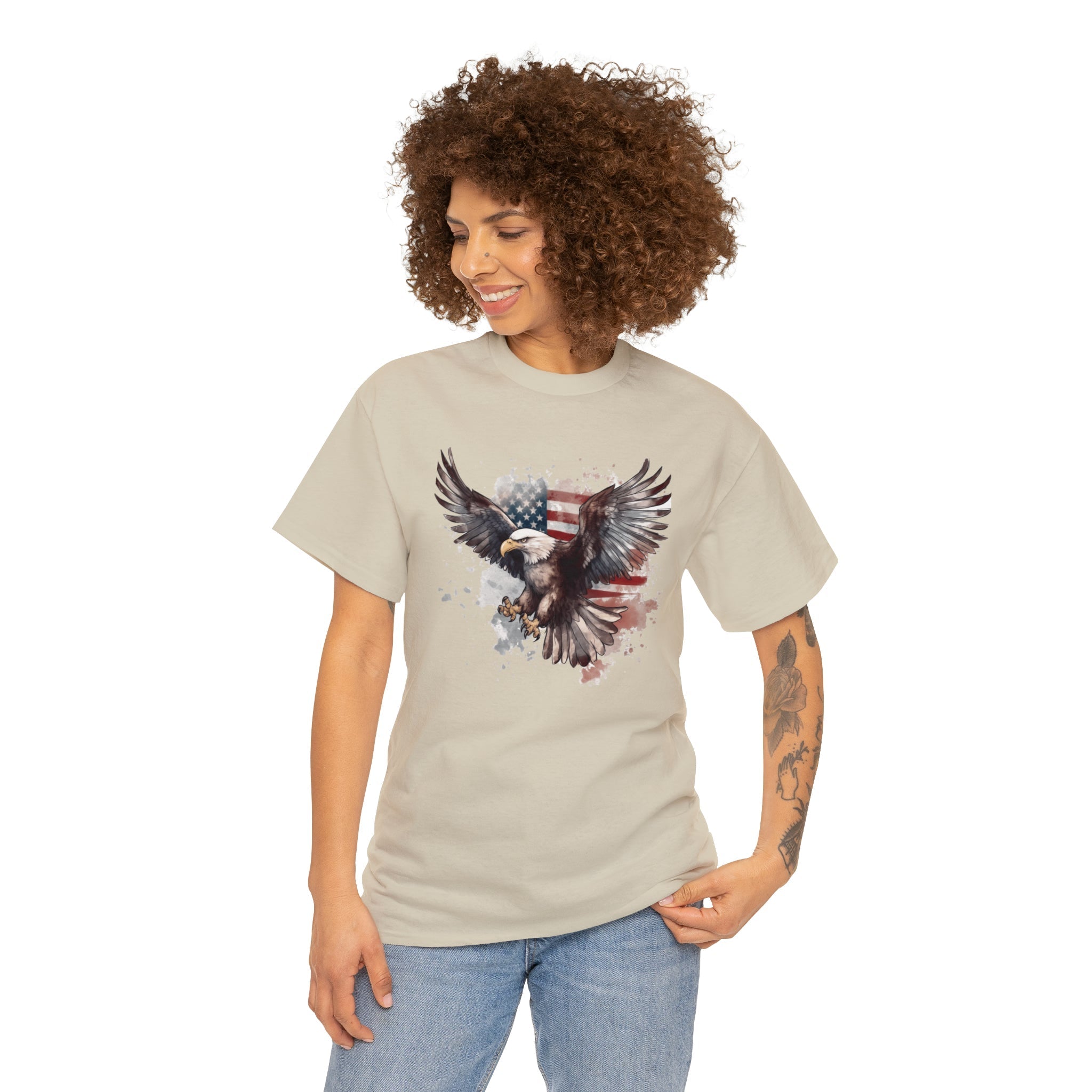 Freedom Eagle in Flight Unisex T-Shirt