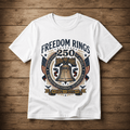 Freedom Rings Liberty Bell 250th Anniversary T-Shirt  (1776–2026)
