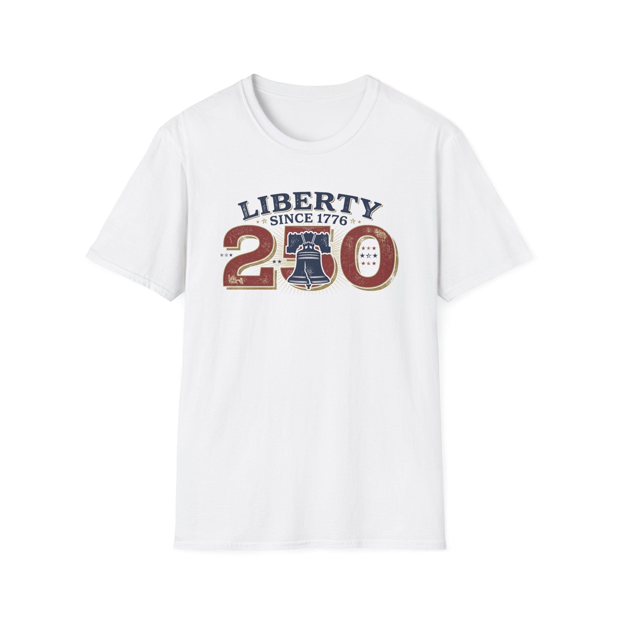 Liberty Since 1776 Vintage Patriotic T-Shirt | America's 250th Anniversary Edition