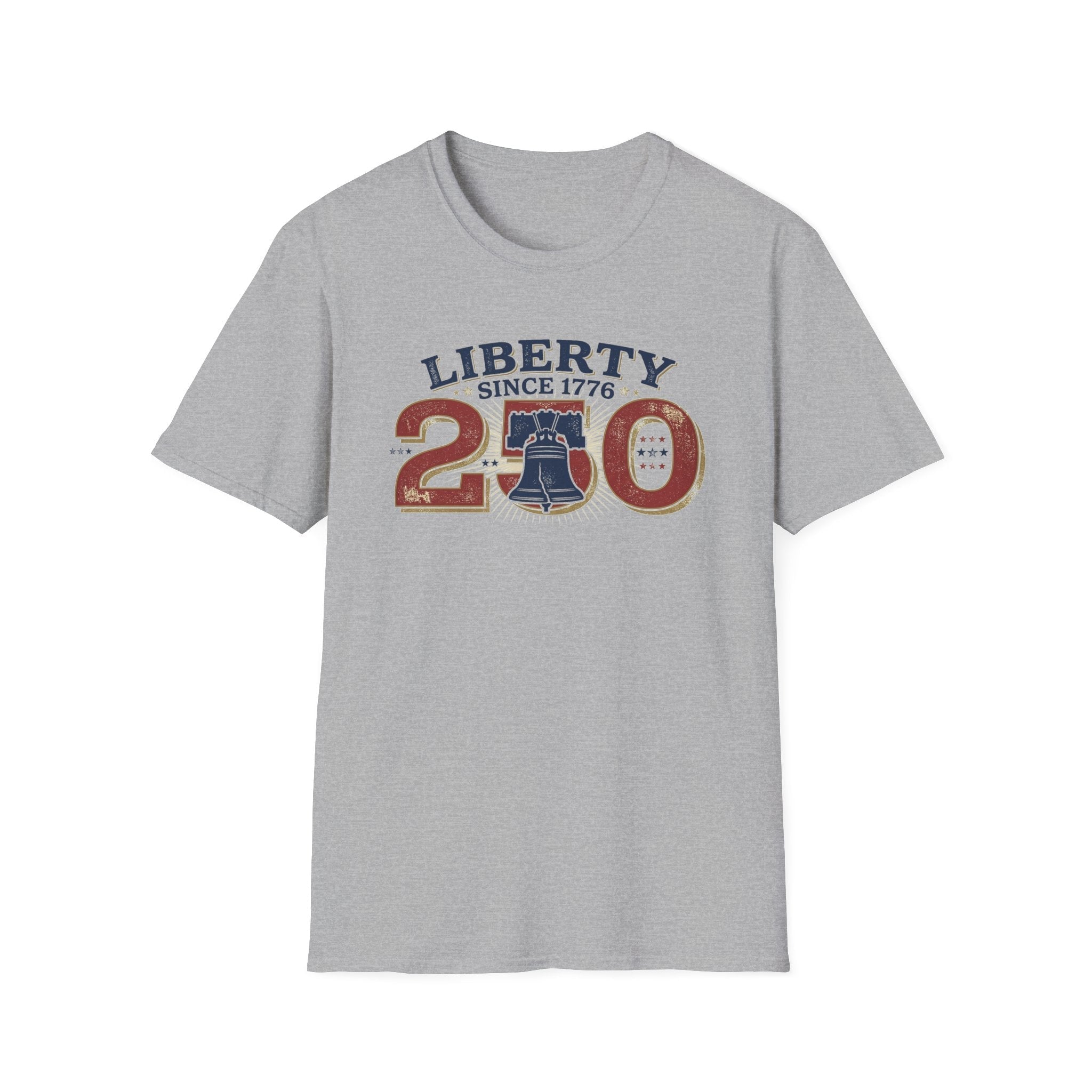 Liberty Since 1776 Vintage Patriotic T-Shirt | America's 250th Anniversary Edition