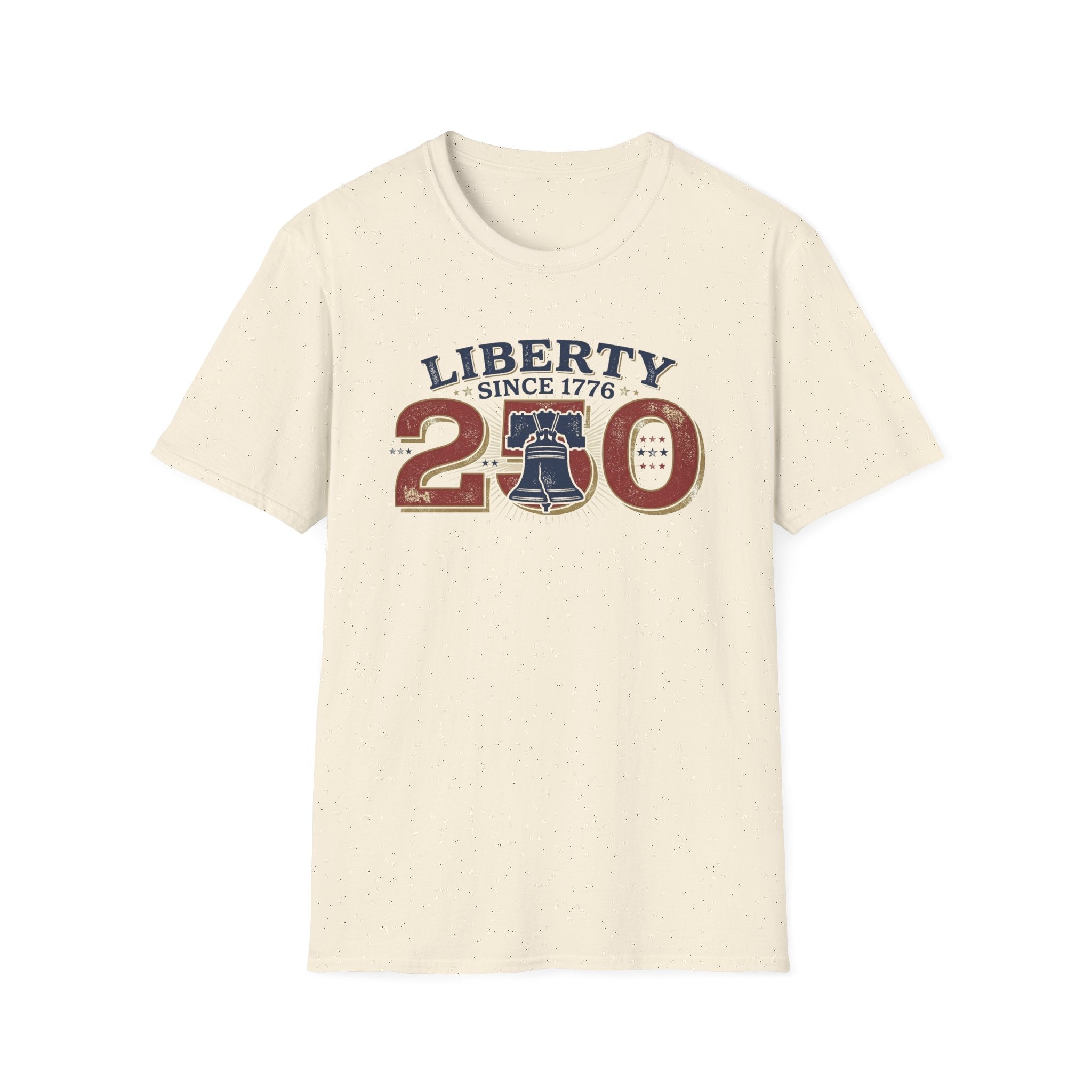 Liberty Since 1776 Vintage Patriotic T-Shirt | America's 250th Anniversary Edition