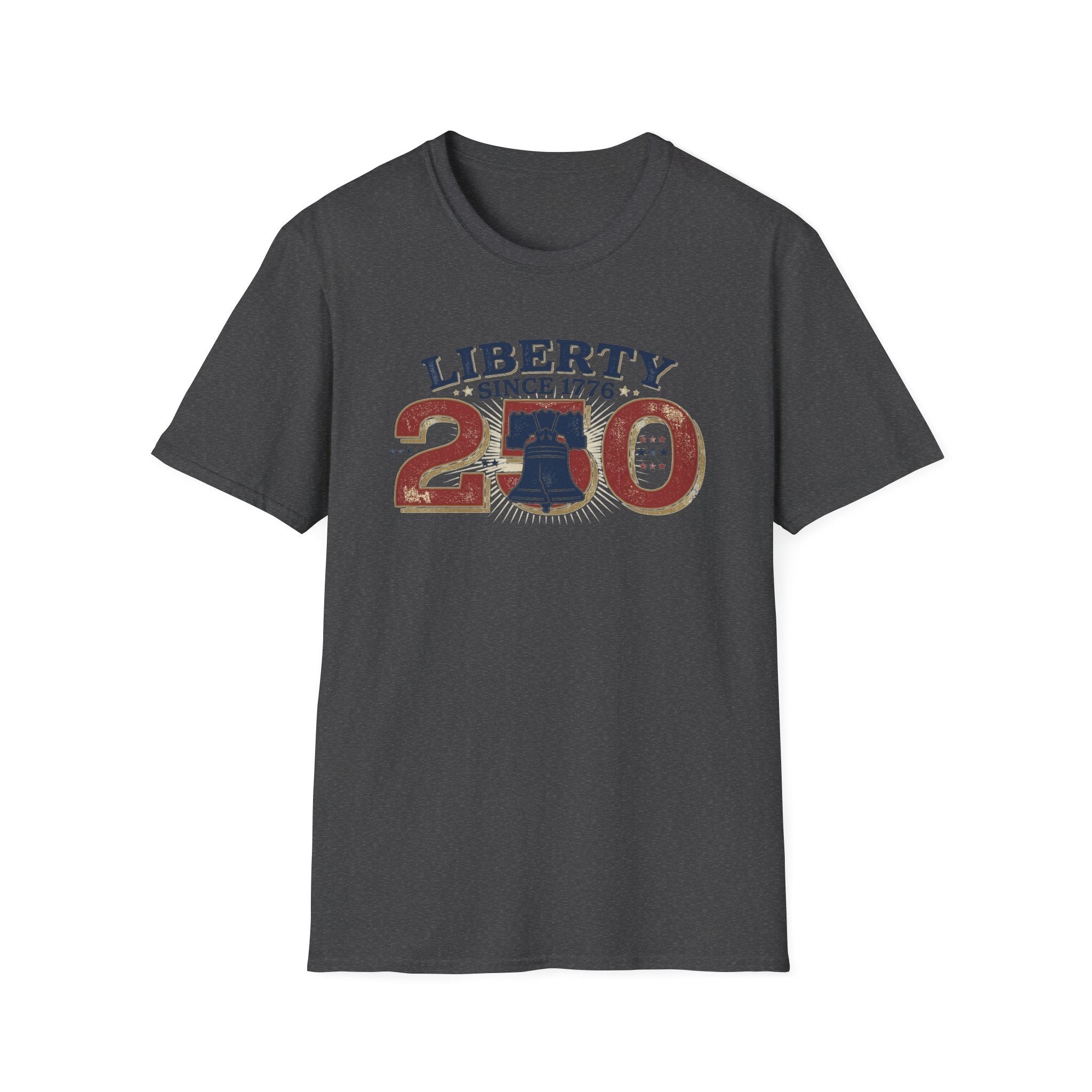 Liberty Since 1776 Vintage Patriotic T-Shirt | America's 250th Anniversary Edition