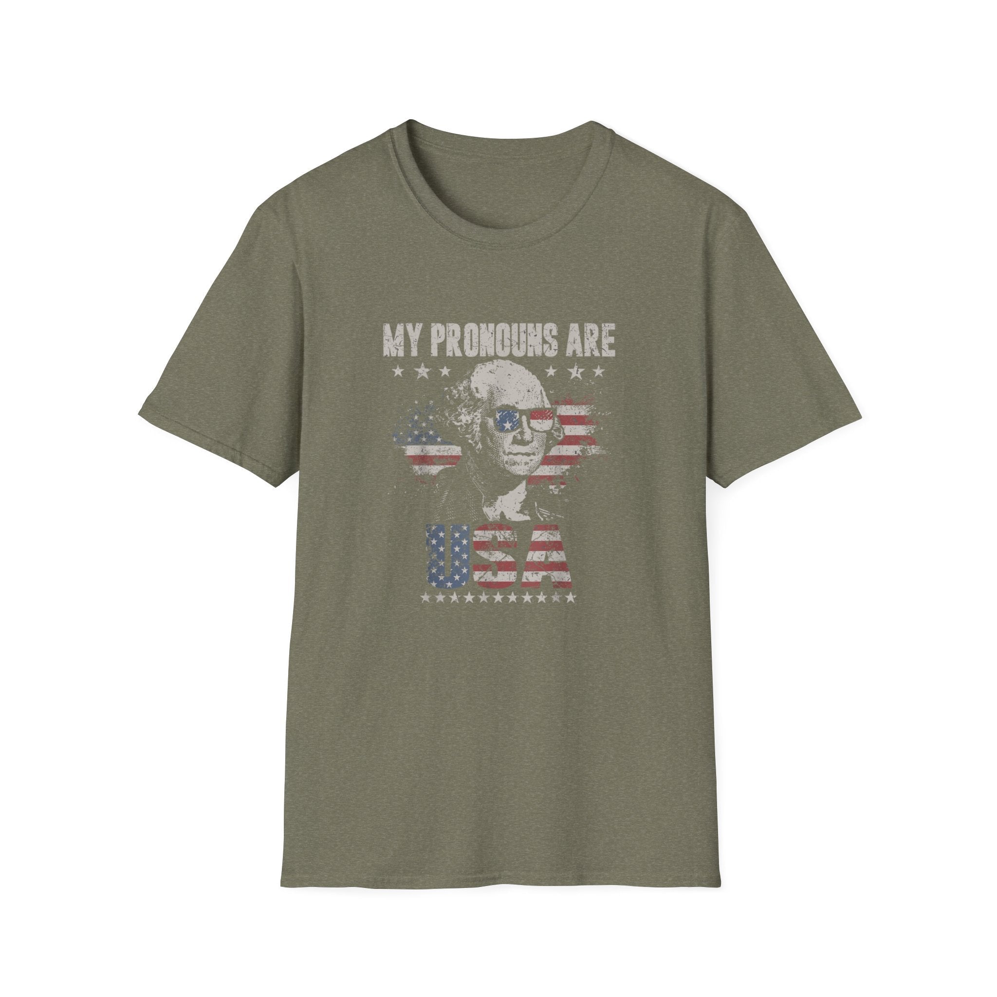 My Pronouns are USA Unisex T-Shirt