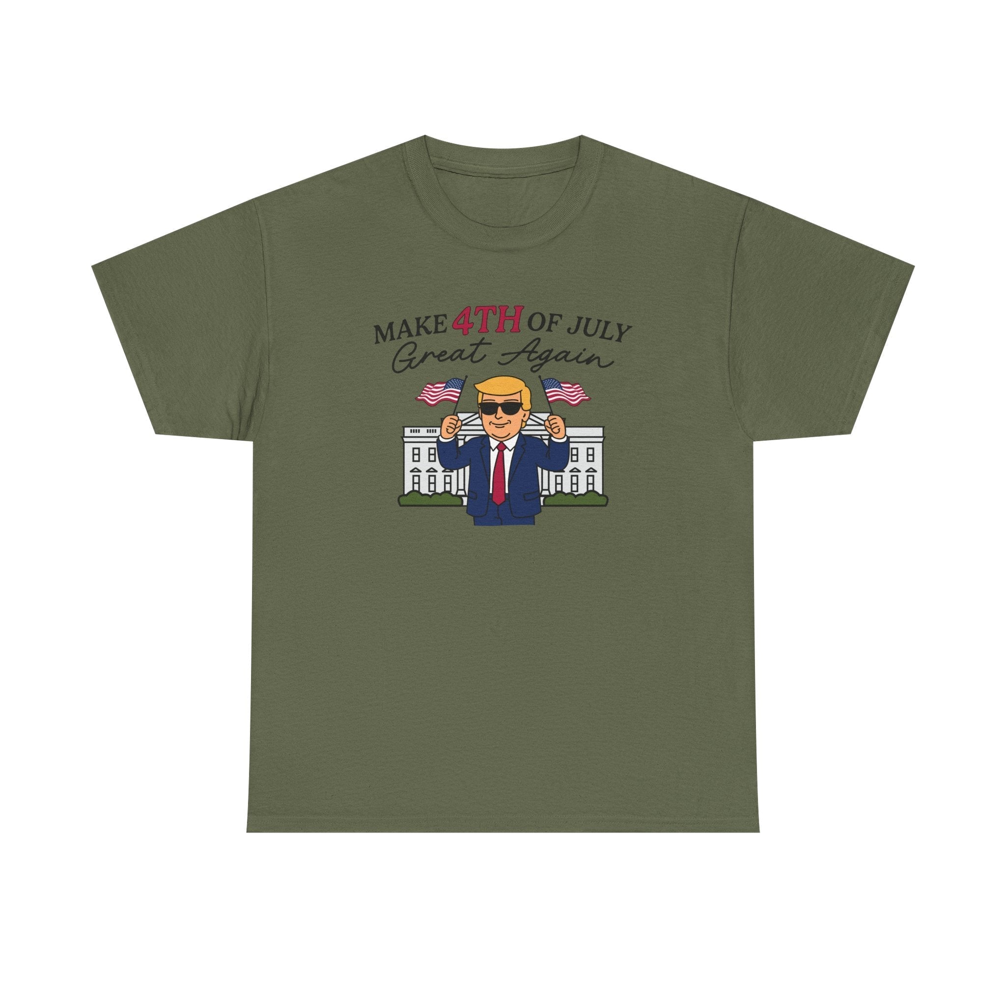 Patriotic Make 4th of July Great Again T-Shirt