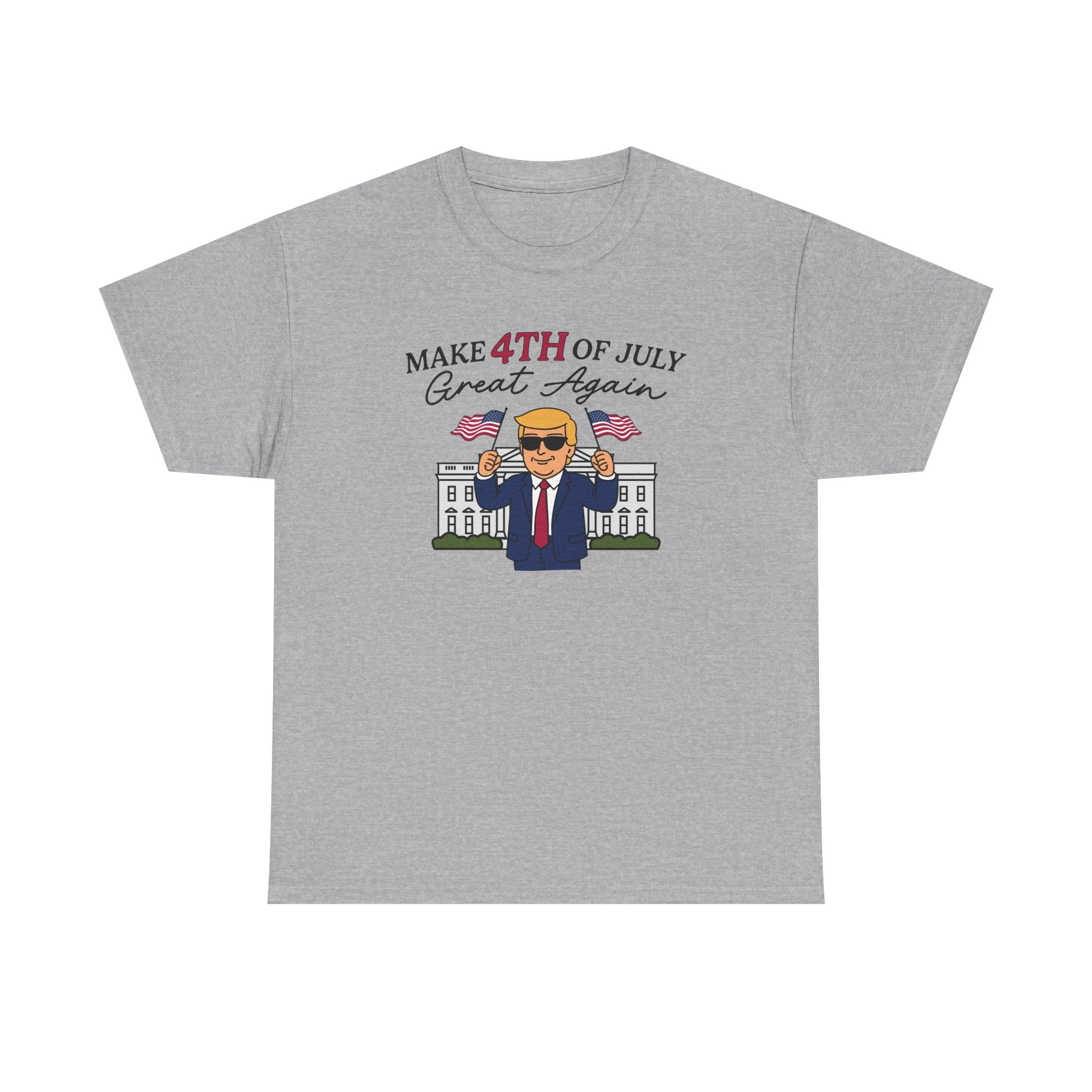 Patriotic Make 4th of July Great Again T-Shirt