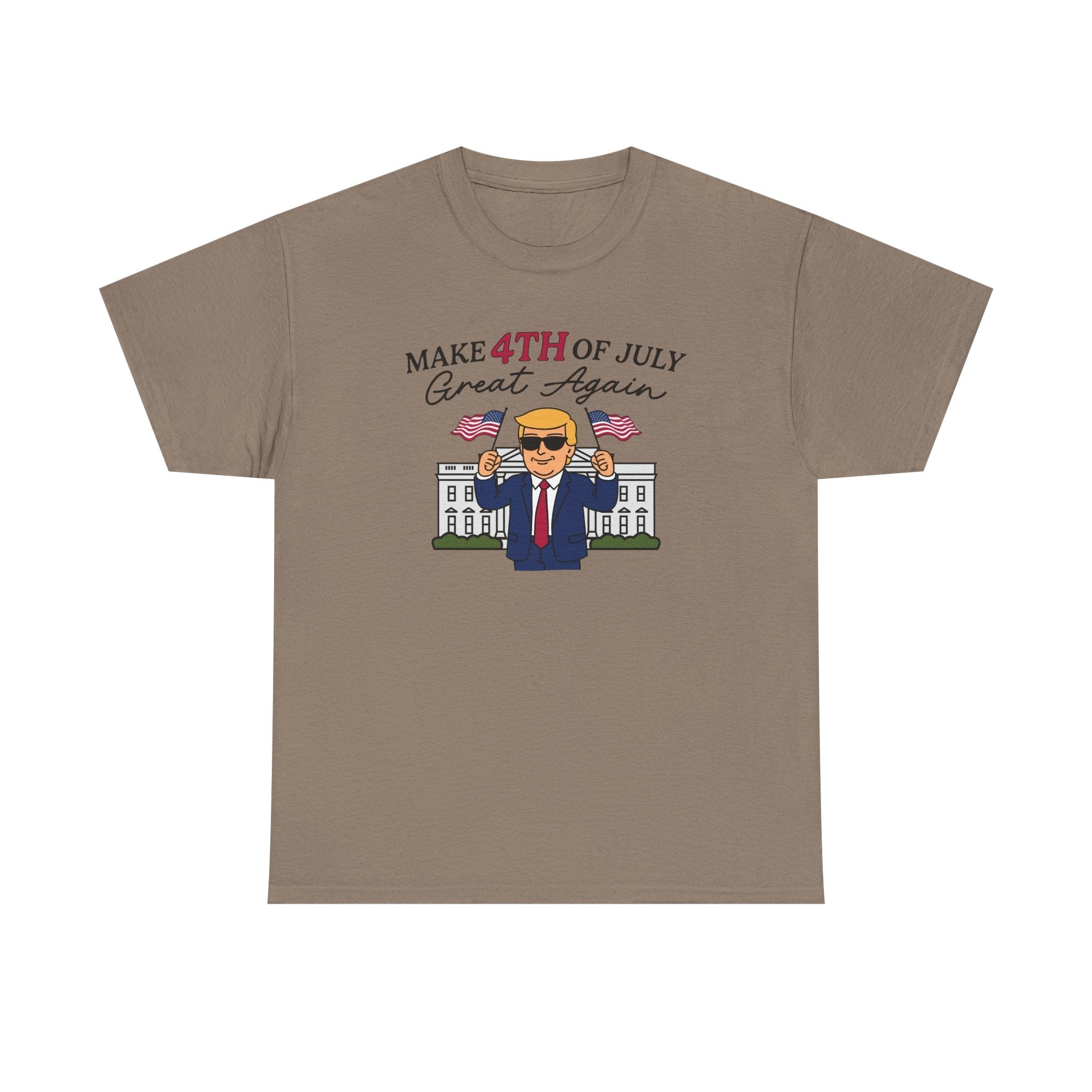Patriotic Make 4th of July Great Again T-Shirt