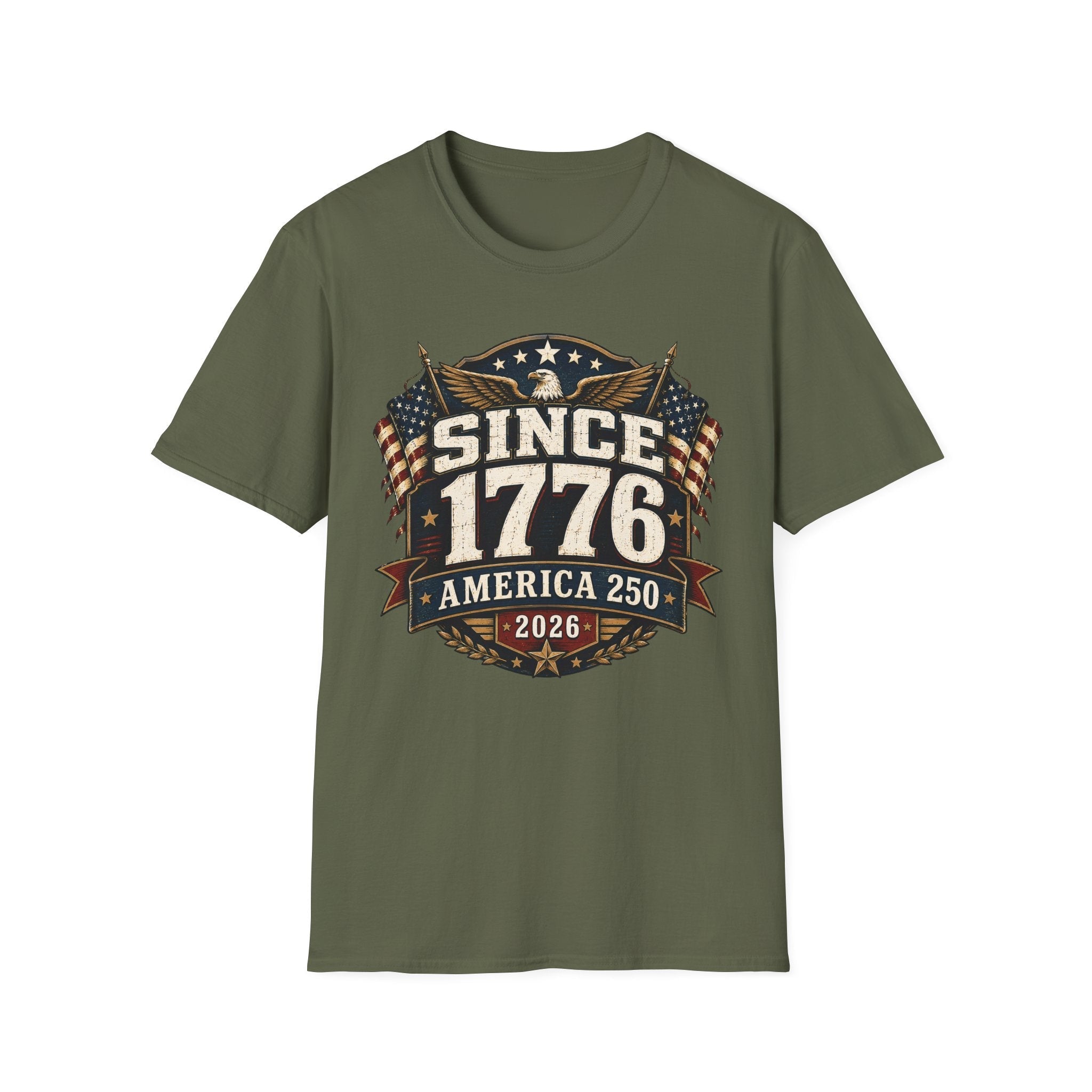 Since 1776 T-Shirt — America 250 Patriotic Eagle Edition