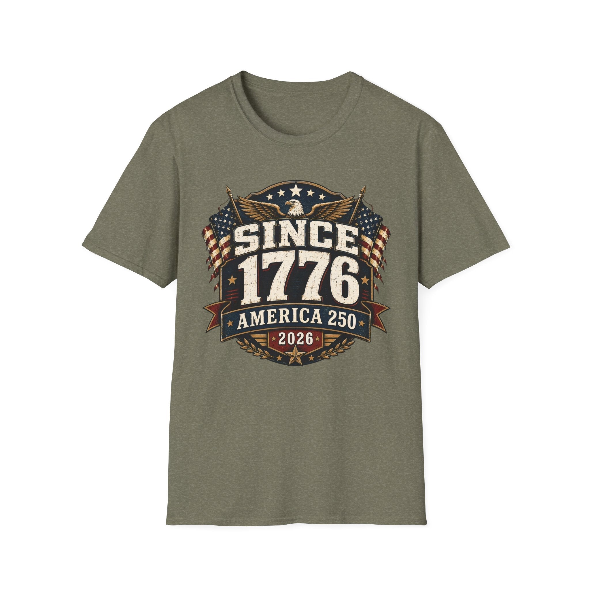 Since 1776 T-Shirt — America 250 Patriotic Eagle Edition