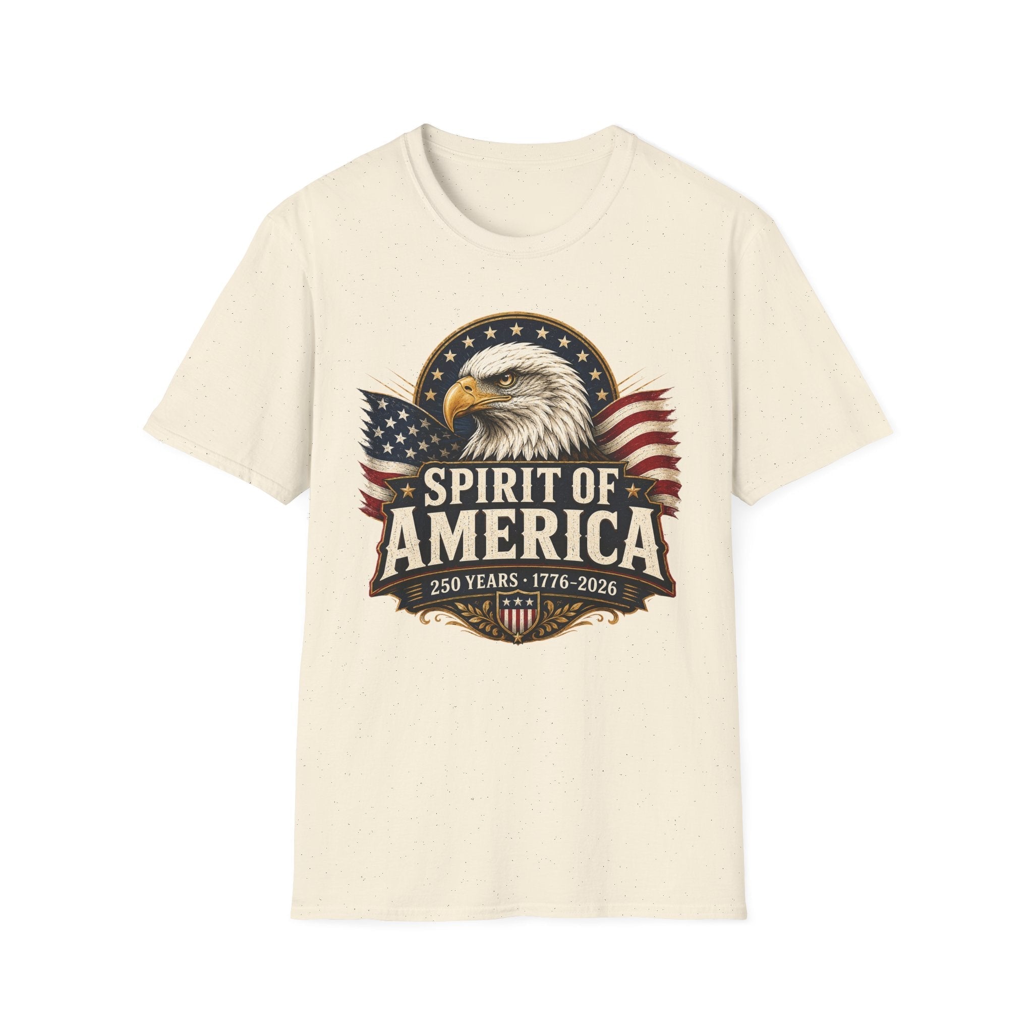 Spirit of America Patriotic Eagle T-Shirt – 250th Anniversary Edition | S–5XL