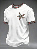 Men's Indigenous Totem Casual T-shirts