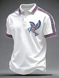 Men's Indigenous Art Casual Top