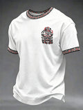 Men's Indigenous Totem Casual T-shirts