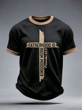 Men's Fatherhood is Kingdom Work Waffle T-Shirt