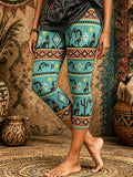 Women's Native Geometric Art Leggings