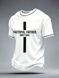 Men's Faithful Father Godly Man T-Shirt