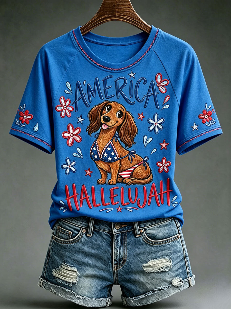 Women's "America Hallelujah" T-shirts