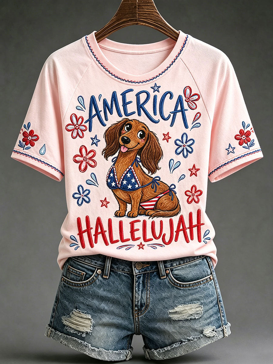 Women's "America Hallelujah" T-shirts