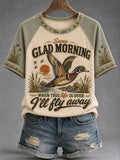 Women's Some Glad Morning When This Life Is Over I'll Fly Away T-shirt