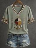 Women's Indigenous Art T-Shirt