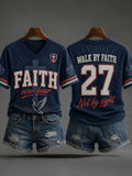 Women's Faith Over Fear Short-sleeved T-shirt