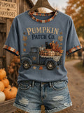 Women's Fall Pumpkin T-Shirt