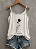 Women's Gothic Rose Tank Top