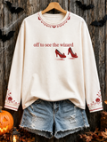 Women's Round neck long sleeve T-shirt