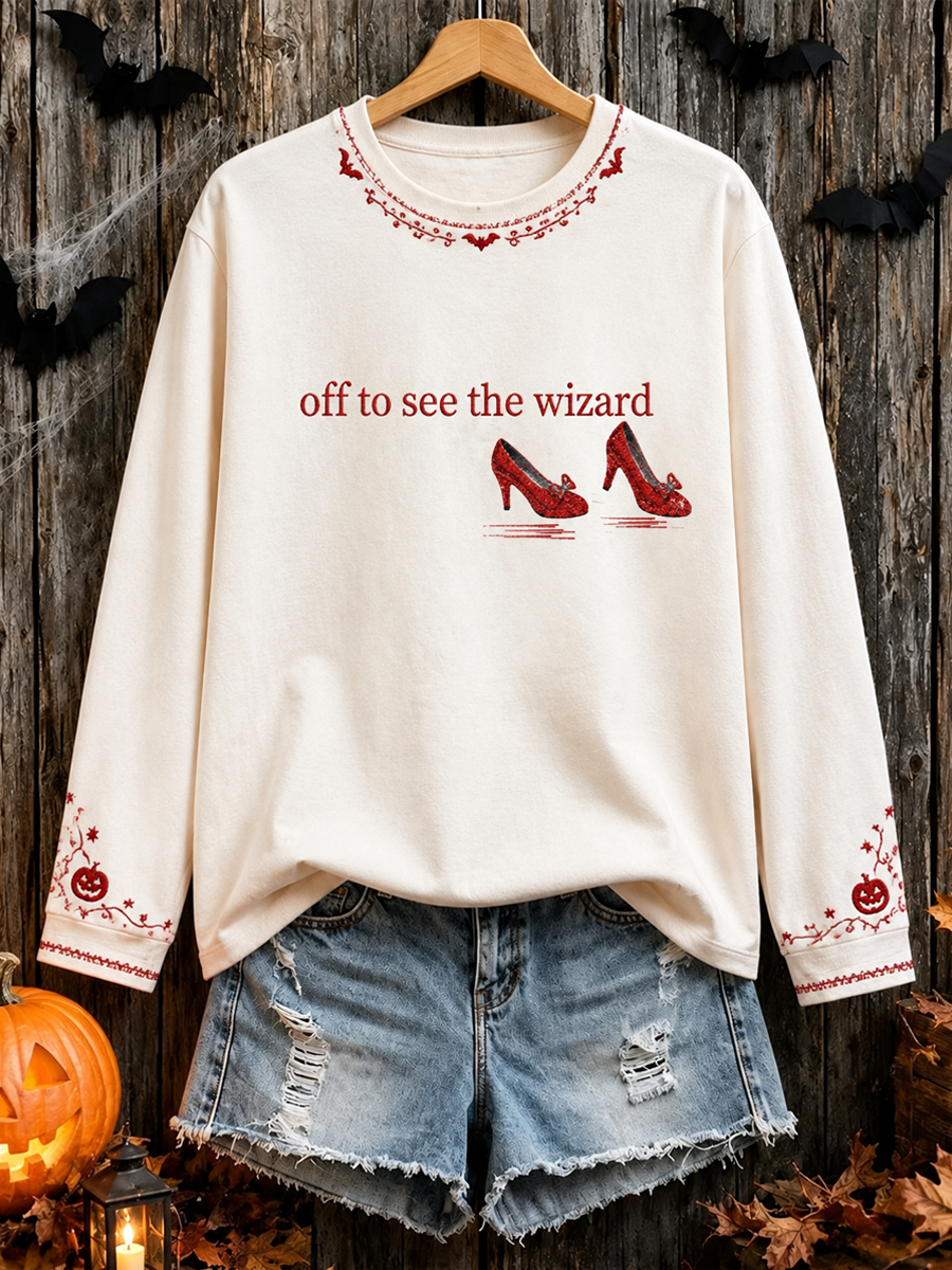 Women's Round neck long sleeve T-shirt