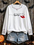 Women's Round neck long sleeve T-shirt
