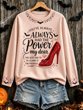 Women's Round neck long sleeve T-shirt