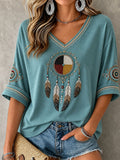 Women's Indigenous Art Top