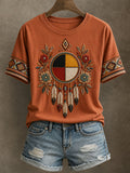 Women's Indigenous Art T-Shirt
