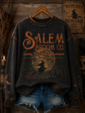 Women's Salem Broom Company Printed Sweatshirt