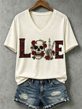Women's Gothic Skull T-Shirt