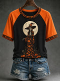 Women's Halloween Salem Witch Short Sleeve T-shirt