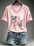 Women's Cute Schnauzer T-shirt