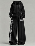 Women's 'The Way The Truth The Life' Printed Casual Set