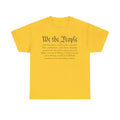 U.S Constitution Preamble: We The People T-Shirt