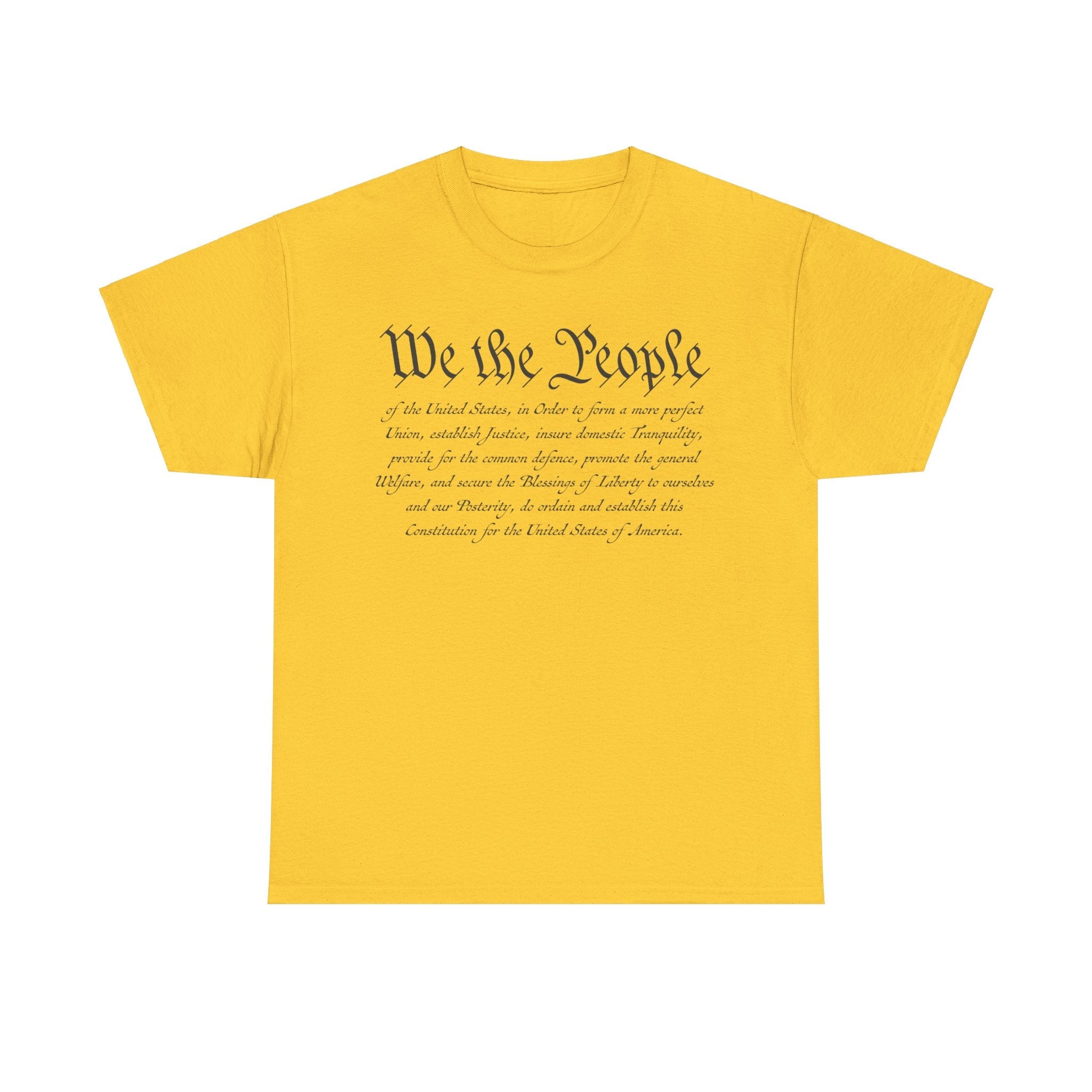 U.S Constitution Preamble: We The People T-Shirt