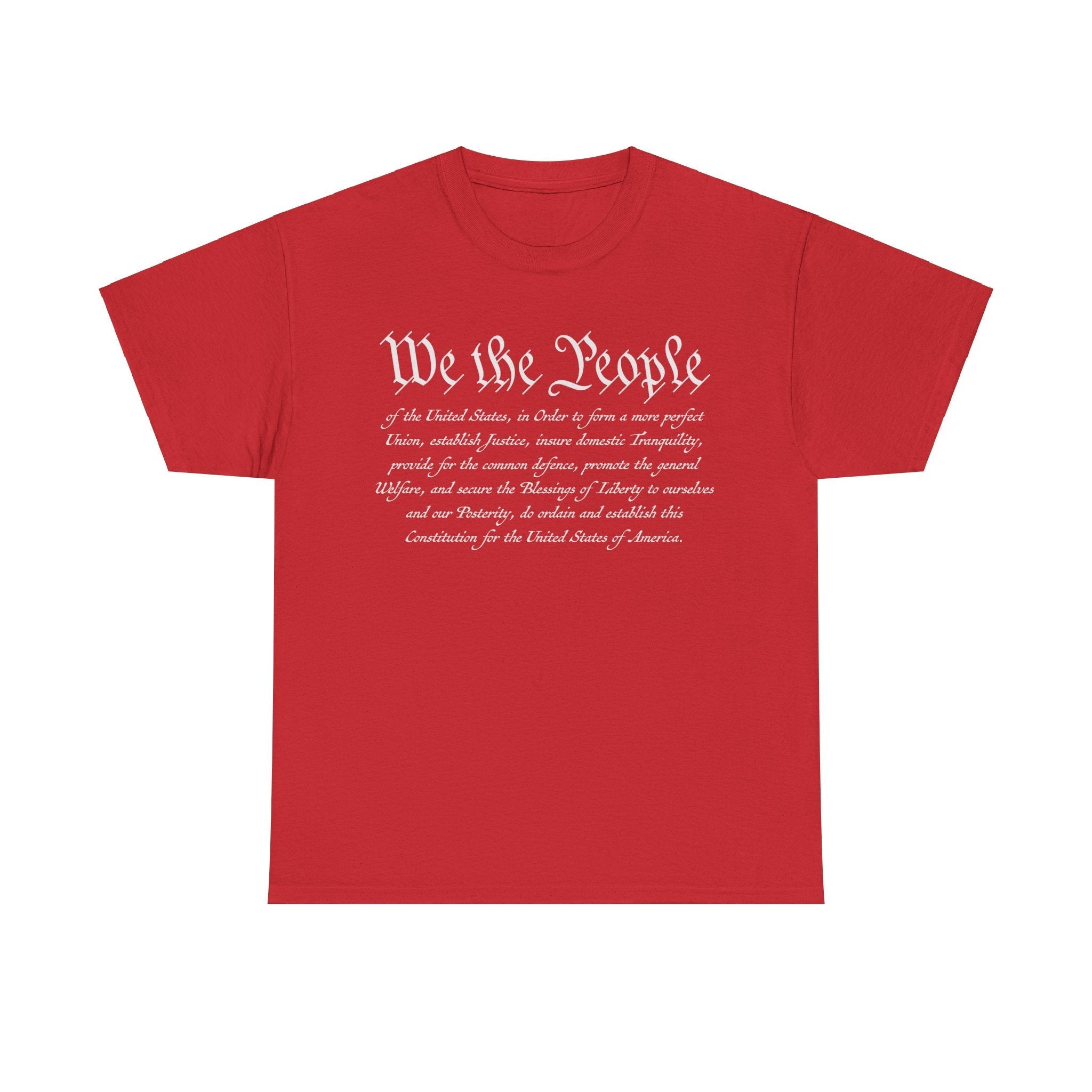 U.S Constitution Preamble: We The People T-Shirt