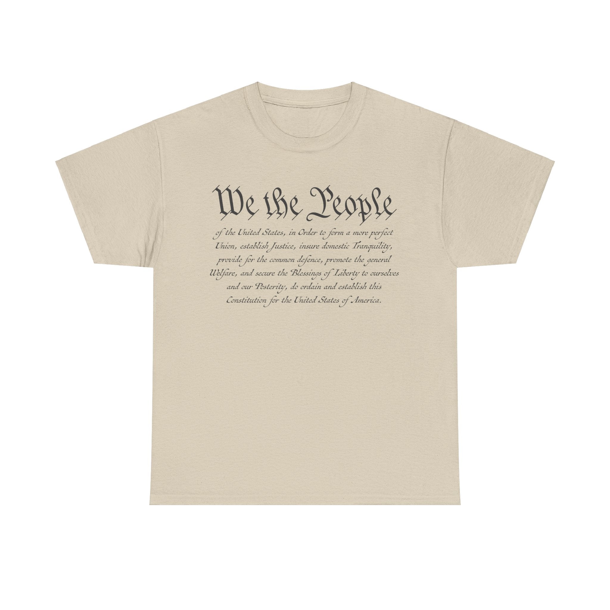 U.S Constitution Preamble: We The People T-Shirt